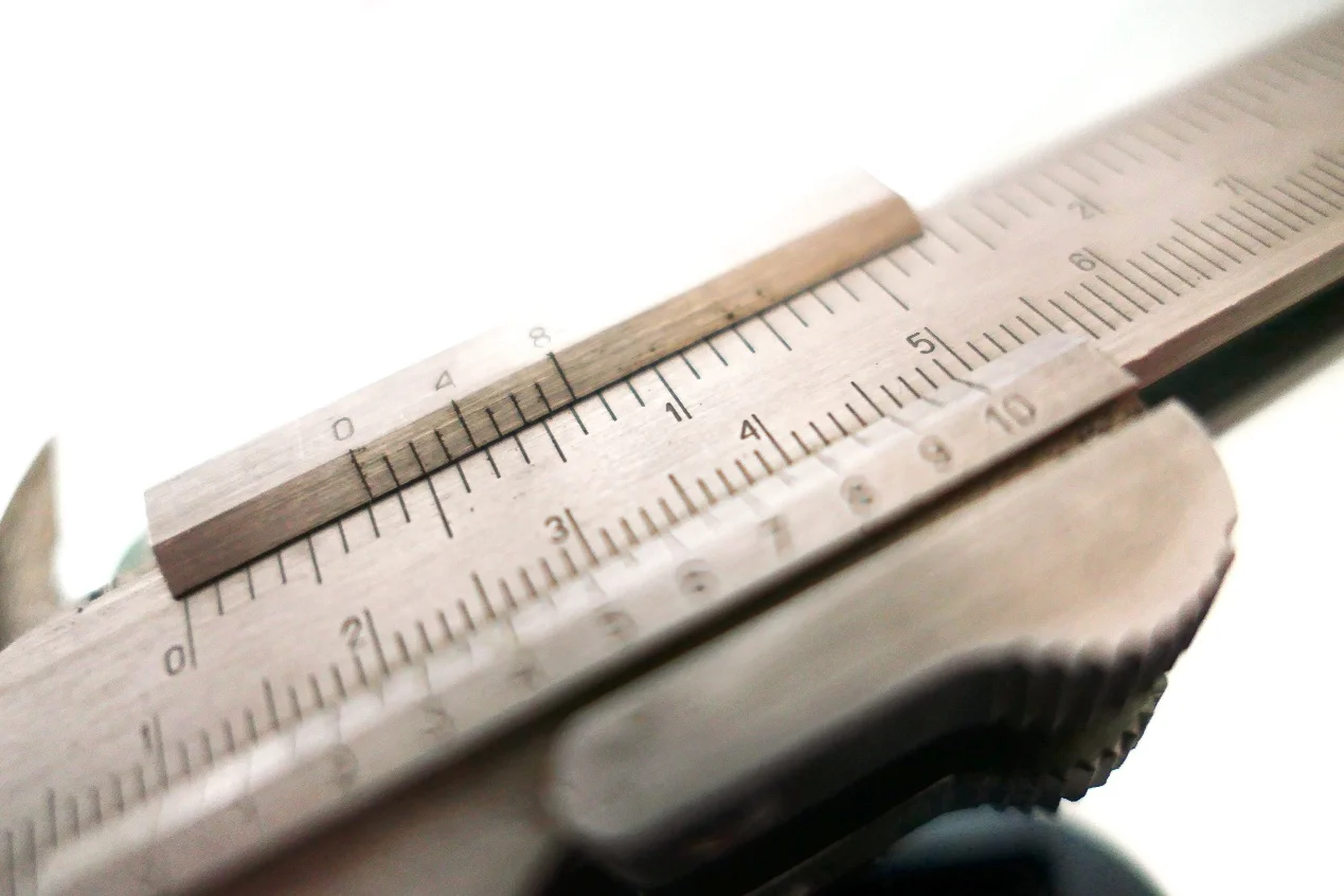 Caliper measurement illustration